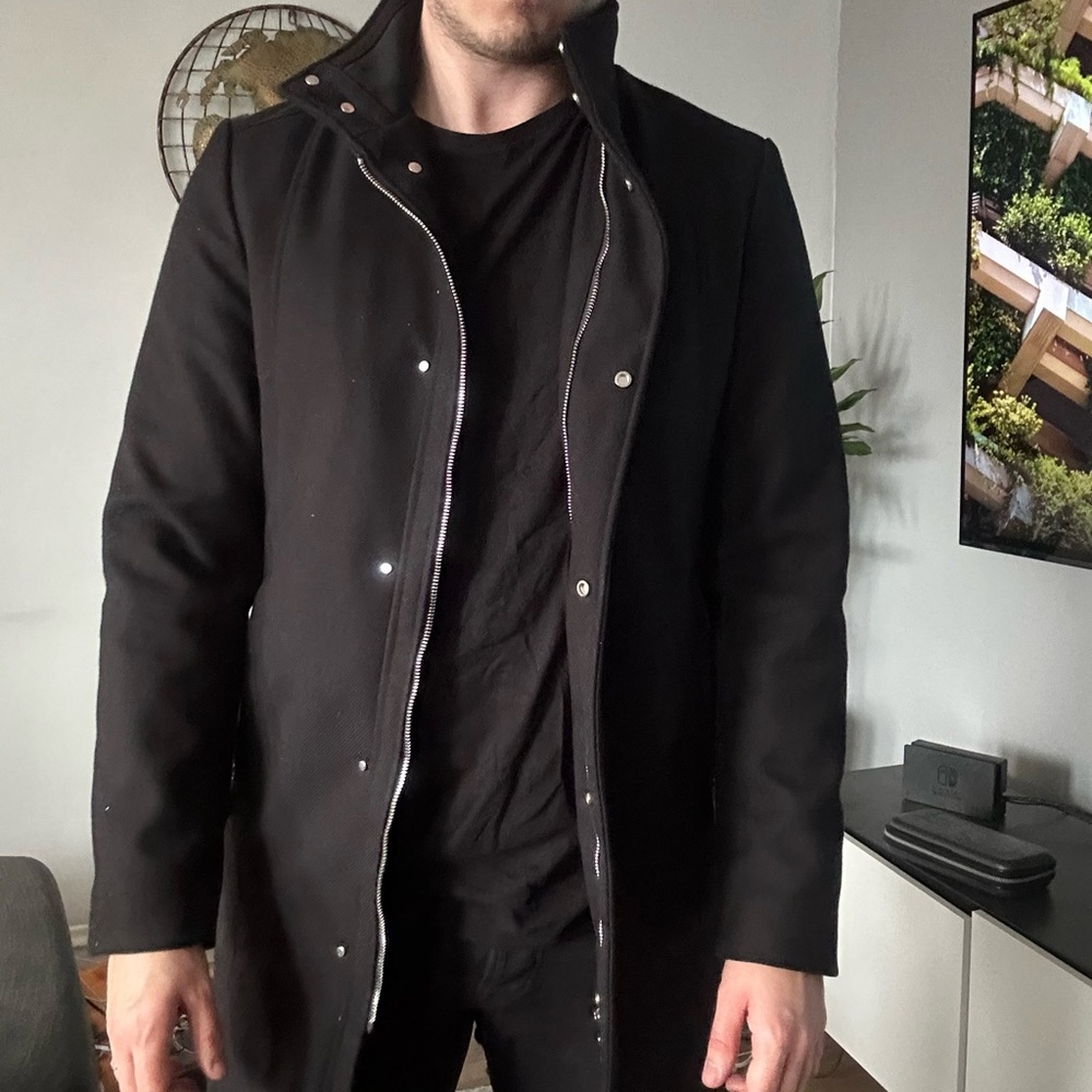 Zara Black Winter Coat
